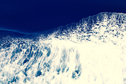 White & Blue
